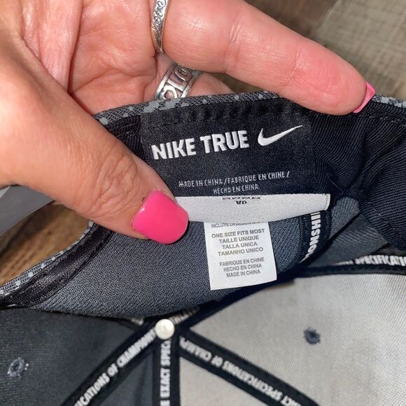 Nike True Pittsburgh PITT Panthers Snapback Cap Hat - Picture 6 of 10